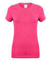 Fuchsia - Feel good women's stretch t-shirt T-Shirts SF Must Haves, Raladeal - Recently Added, Rebrandable, T-Shirts & Vests, Women's Fashion Schoolwear Centres