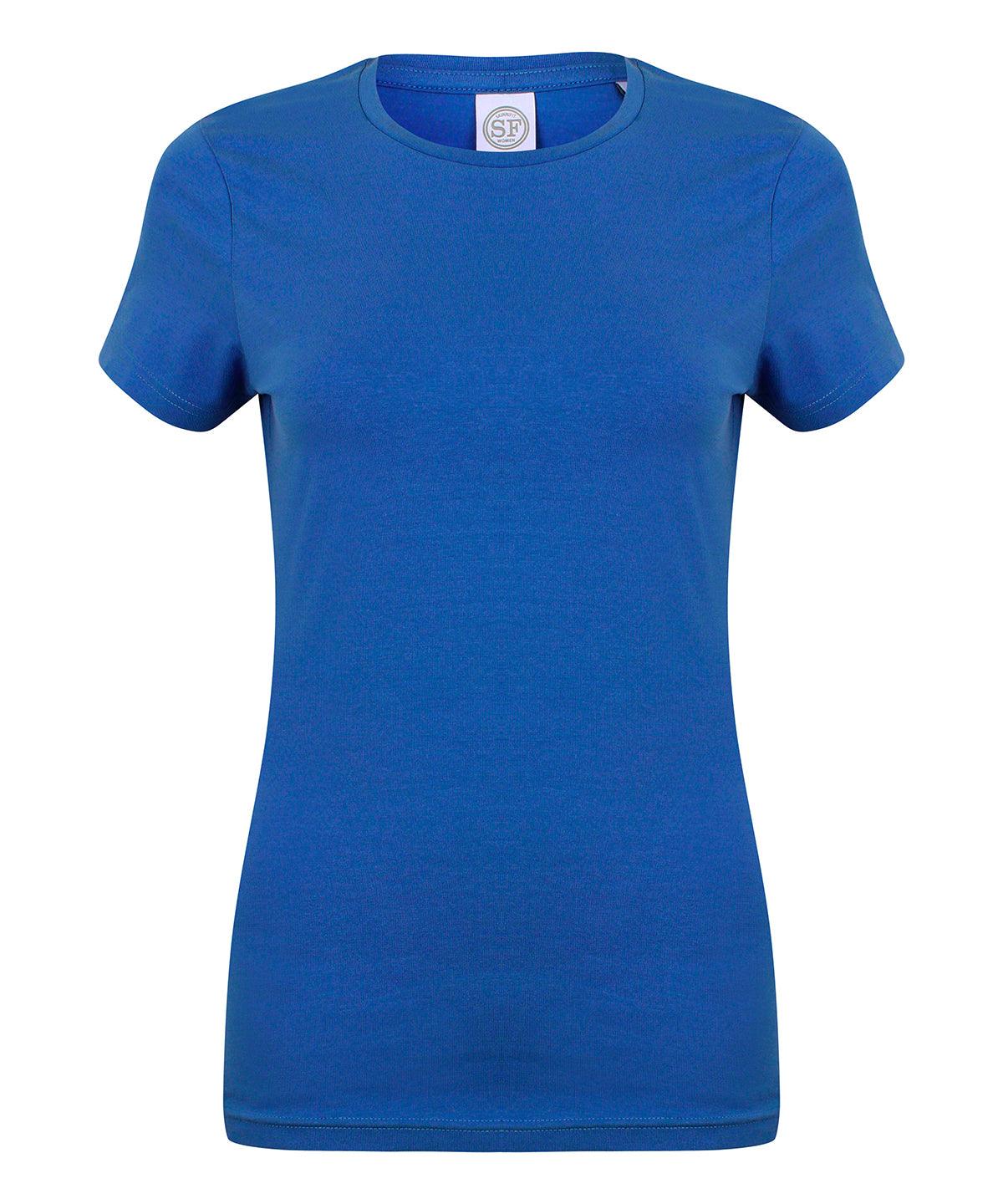 Royal - Feel good women's stretch t-shirt T-Shirts SF Must Haves, Raladeal - Recently Added, Rebrandable, T-Shirts & Vests, Women's Fashion Schoolwear Centres