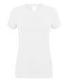 White - Feel good women's stretch t-shirt T-Shirts SF Must Haves, Raladeal - Recently Added, Rebrandable, T-Shirts & Vests, Women's Fashion Schoolwear Centres