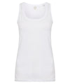 White - Women's feel good stretch vest Vests SF Raladeal - Recently Added, T-Shirts & Vests Schoolwear Centres