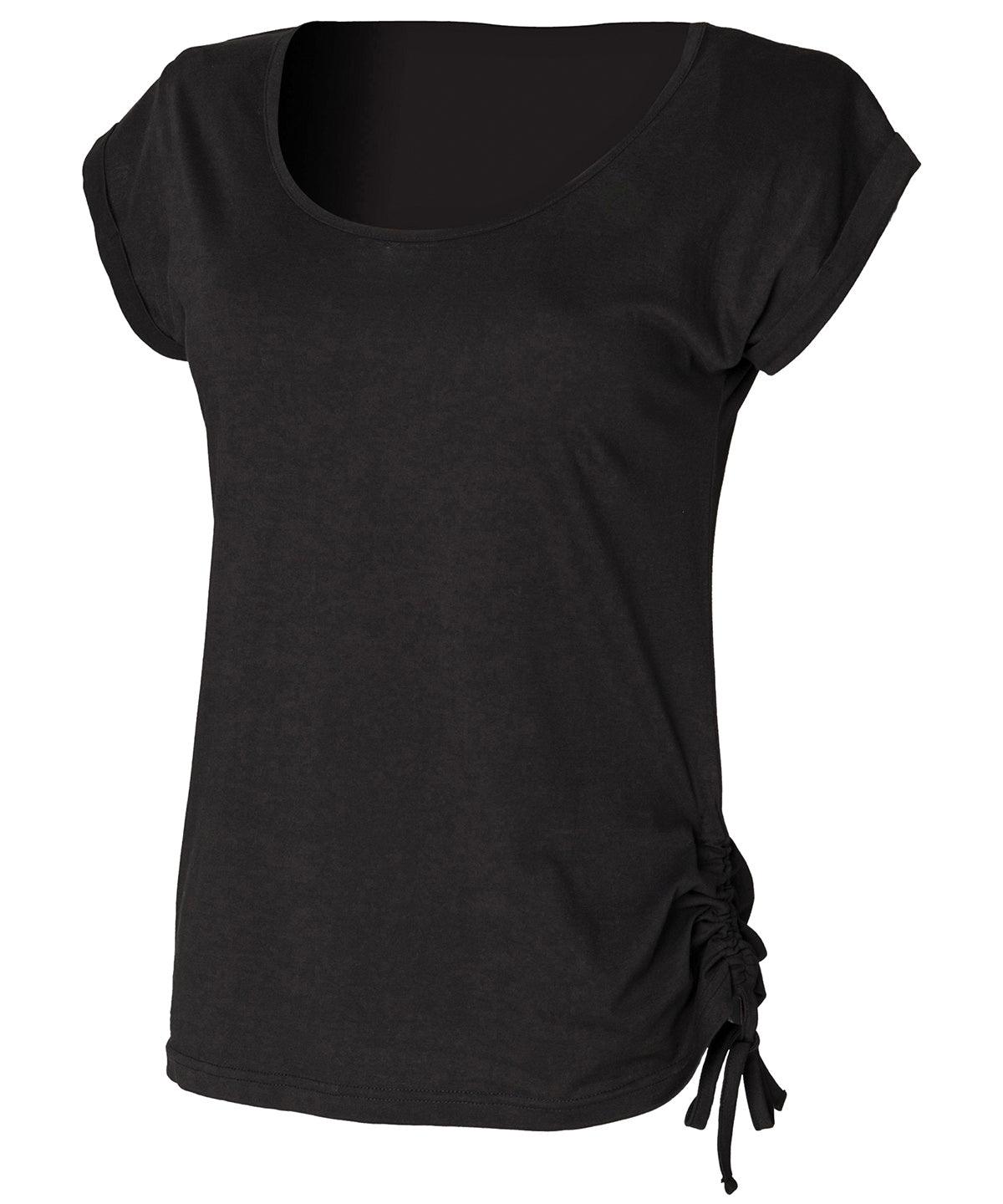 Black - Slounge t-shirt top T-Shirts SF Raladeal - Recently Added, Women's Fashion Schoolwear Centres