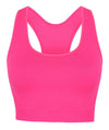 Neon Pink - Women's workout cropped top Vests SF Athleisurewear, Back to the Gym, Cropped, Hyperbrights and Neons, Raladeal - Recently Added, Rebrandable, Sports & Leisure, Women's Fashion Schoolwear Centres