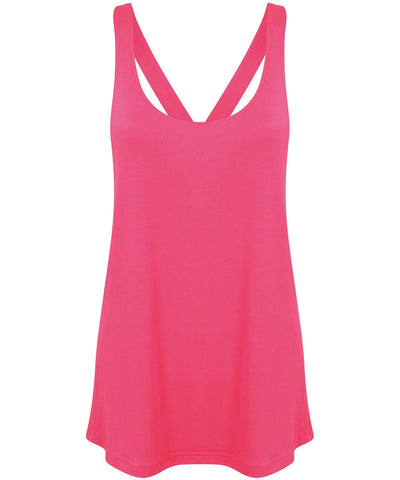 Neon Pink - Women's fashion workout vest Vests SF Back to the Gym, Hyperbrights and Neons, Raladeal - Recently Added, Rebrandable, Sports & Leisure, T-Shirts & Vests, Women's Fashion Schoolwear Centres