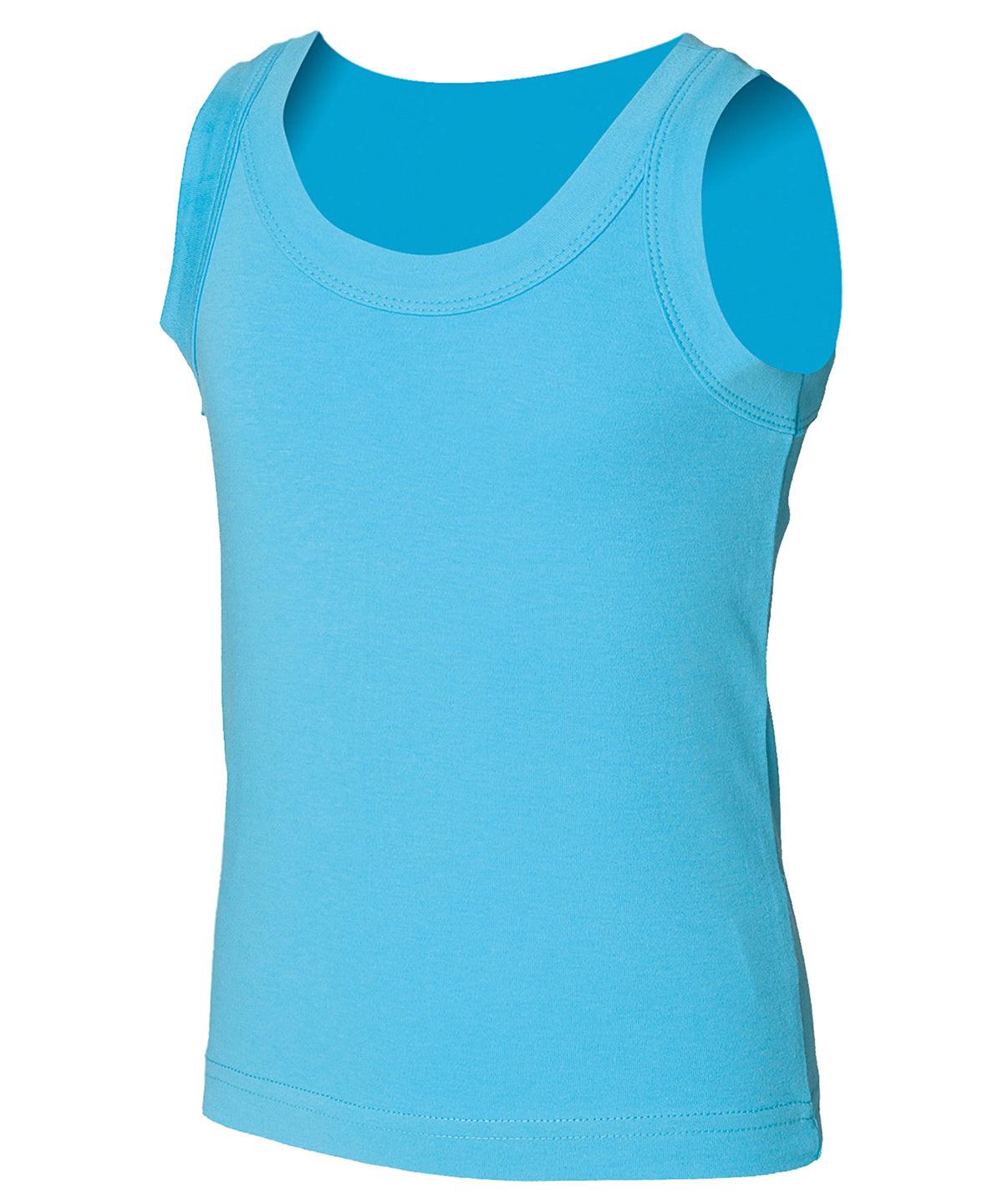 Surf Blue - Kids tank vest Vests SF Minni Junior, Raladeal - Recently Added, T-Shirts & Vests Schoolwear Centres