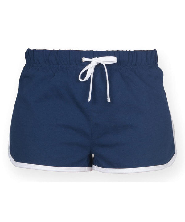 Navy/White - Kids retro shorts Shorts SF Minni Junior Schoolwear Centres