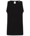 Black - Kids feel-good stretch vest Vests SF Minni Junior, Rebrandable, T-Shirts & Vests Schoolwear Centres