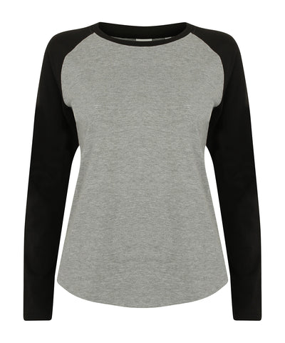 Kids long sleeve baseball T