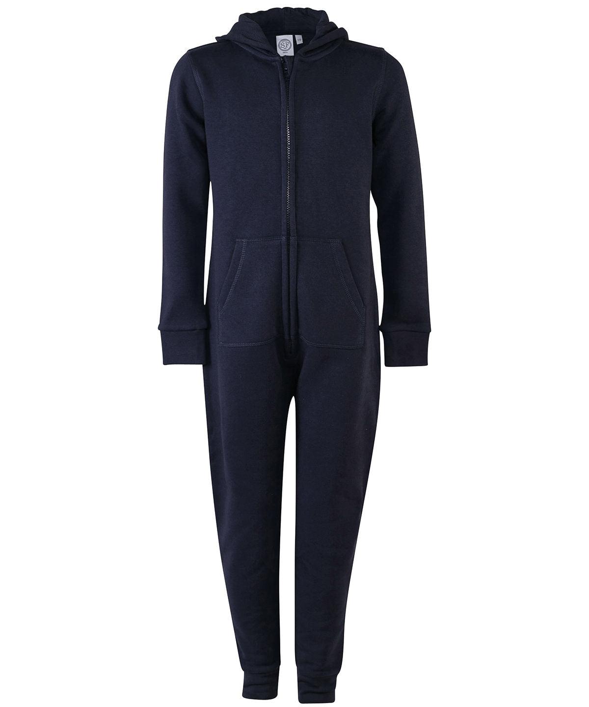 Navy - Kids all-in-one Onesies SF Minni Junior, Must Haves, Rebrandable, Winter Essentials Schoolwear Centres