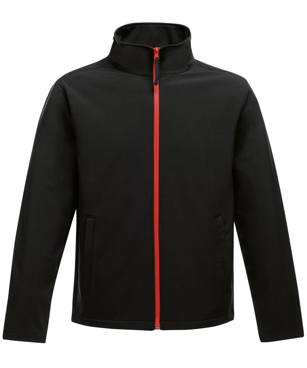 Black/Classic Red - Ablaze printable softshell Jackets Regatta Professional 2022 Spring Edit, Jackets & Coats, Must Haves, New Colours for 2021, Regatta Selected Styles, Softshells Schoolwear Centres