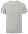 Zinc - Girls iconic T T-Shirts Fruit of the Loom Junior, Rebrandable, T-Shirts & Vests Schoolwear Centres