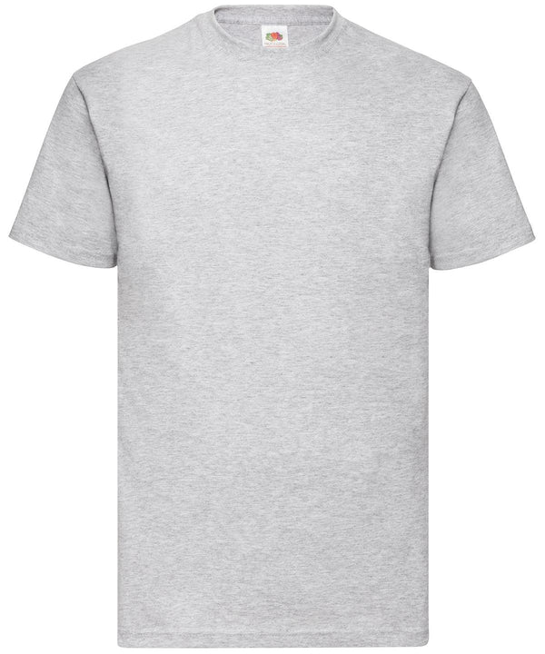 Heather Grey* - Valueweight T T-Shirts Fruit of the Loom Must Haves, Plus Sizes, T-Shirts & Vests, Workwear Schoolwear Centres