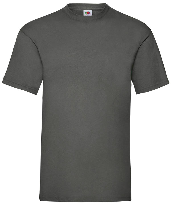 Light Graphite - Valueweight T T-Shirts Fruit of the Loom Must Haves, Plus Sizes, T-Shirts & Vests, Workwear Schoolwear Centres