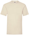 Natural - Valueweight T T-Shirts Fruit of the Loom Must Haves, Plus Sizes, T-Shirts & Vests, Workwear Schoolwear Centres