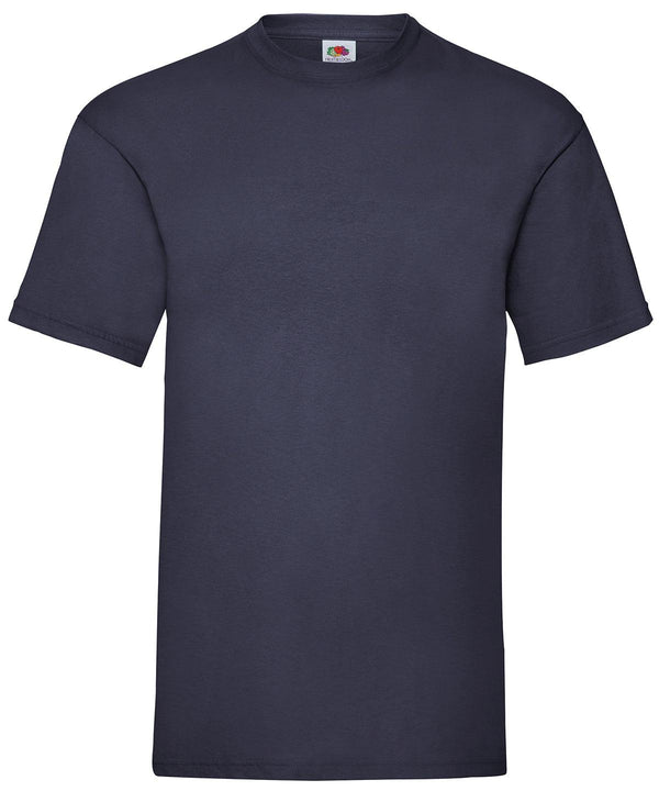 Navy* - Valueweight T T-Shirts Fruit of the Loom Must Haves, Plus Sizes, T-Shirts & Vests, Workwear Schoolwear Centres