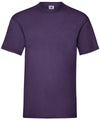 Purple - Valueweight T T-Shirts Fruit of the Loom Must Haves, Plus Sizes, T-Shirts & Vests, Workwear Schoolwear Centres