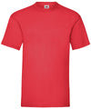 Red - Valueweight T T-Shirts Fruit of the Loom Must Haves, Plus Sizes, T-Shirts & Vests, Workwear Schoolwear Centres