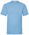 Sky Blue - Valueweight T T-Shirts Fruit of the Loom Must Haves, Plus Sizes, T-Shirts & Vests, Workwear Schoolwear Centres