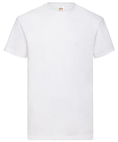White* - Valueweight T T-Shirts Fruit of the Loom Must Haves, Plus Sizes, T-Shirts & Vests, Workwear Schoolwear Centres