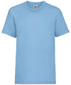 Sky Blue* - Kids valueweight T T-Shirts Fruit of the Loom Back to Education, Junior, Must Haves, Price Lock, T-Shirts & Vests Schoolwear Centres