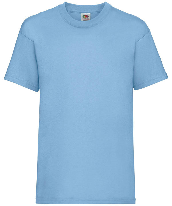 Sky Blue* - Kids valueweight T T-Shirts Fruit of the Loom Back to Education, Junior, Must Haves, Price Lock, T-Shirts & Vests Schoolwear Centres