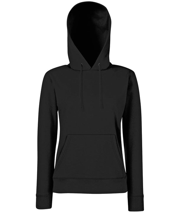 Black - Women's Classic 80/20 hooded sweatshirt Hoodies Fruit of the Loom Home of the hoodie, Hoodies, Must Haves, Women's Fashion Schoolwear Centres