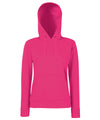 Fuchsia - Women's Classic 80/20 hooded sweatshirt Hoodies Fruit of the Loom Home of the hoodie, Hoodies, Must Haves, Women's Fashion Schoolwear Centres