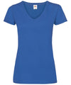 Royal Blue - Women's valueweight v-neck T T-Shirts Fruit of the Loom Must Haves, T-Shirts & Vests Schoolwear Centres