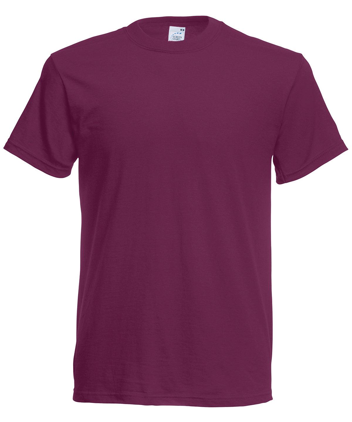 Aubergine - Original T T-Shirts Fruit of the Loom 2022 Spring Edit, Must Haves, Plus Sizes, Price Lock, Raladeal - High Stock, T-Shirts & Vests Schoolwear Centres