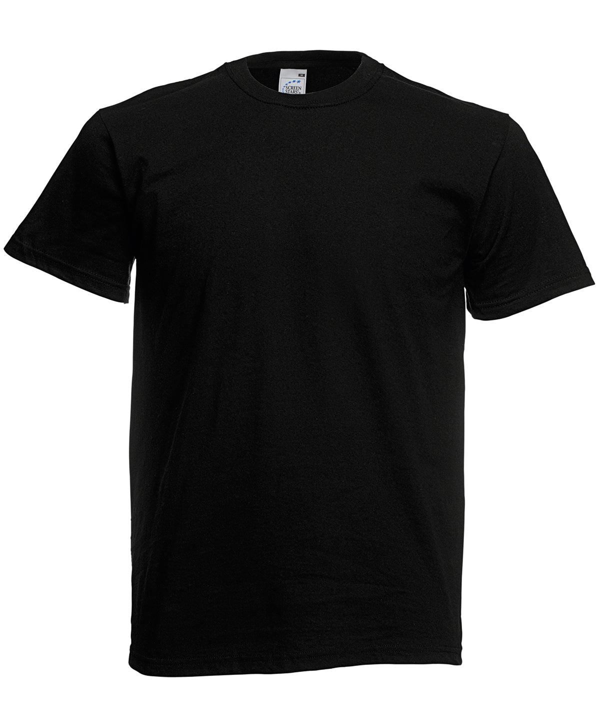 Black* - Original T T-Shirts Fruit of the Loom 2022 Spring Edit, Must Haves, Plus Sizes, Price Lock, Raladeal - High Stock, T-Shirts & Vests Schoolwear Centres