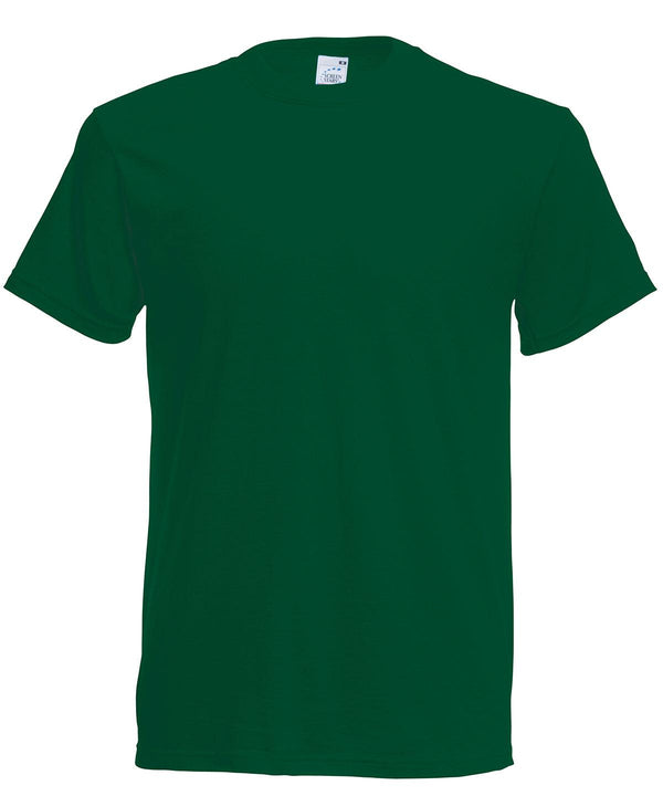 Bottle Green - Original T T-Shirts Fruit of the Loom 2022 Spring Edit, Must Haves, Plus Sizes, Price Lock, Raladeal - High Stock, T-Shirts & Vests Schoolwear Centres