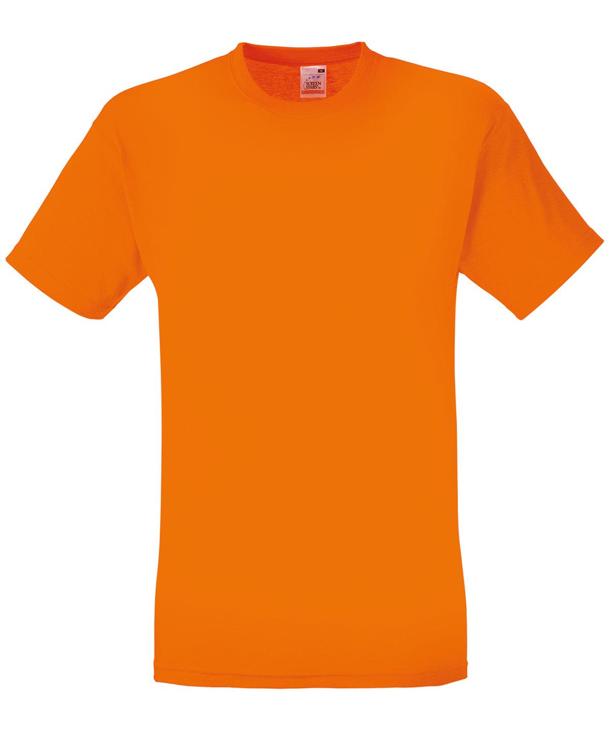 Orange - Original T T-Shirts Fruit of the Loom 2022 Spring Edit, Must Haves, Plus Sizes, Price Lock, Raladeal - High Stock, T-Shirts & Vests Schoolwear Centres