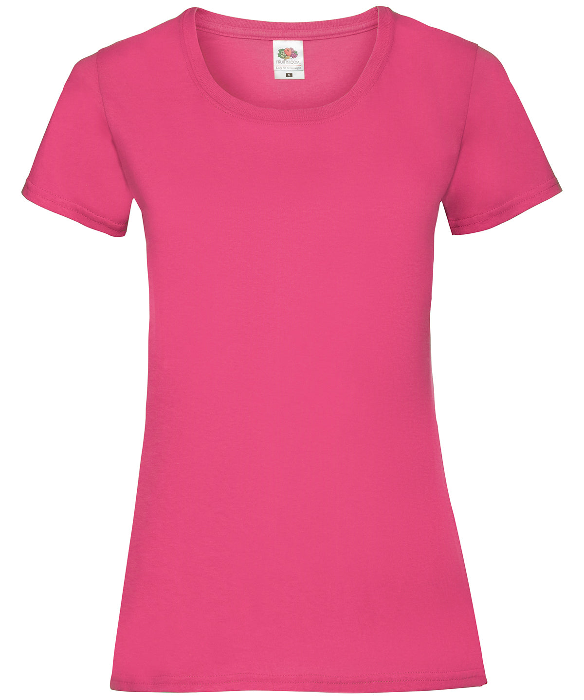 Fuchsia - Women's valueweight T T-Shirts Fruit of the Loom Must Haves, T-Shirts & Vests Schoolwear Centres