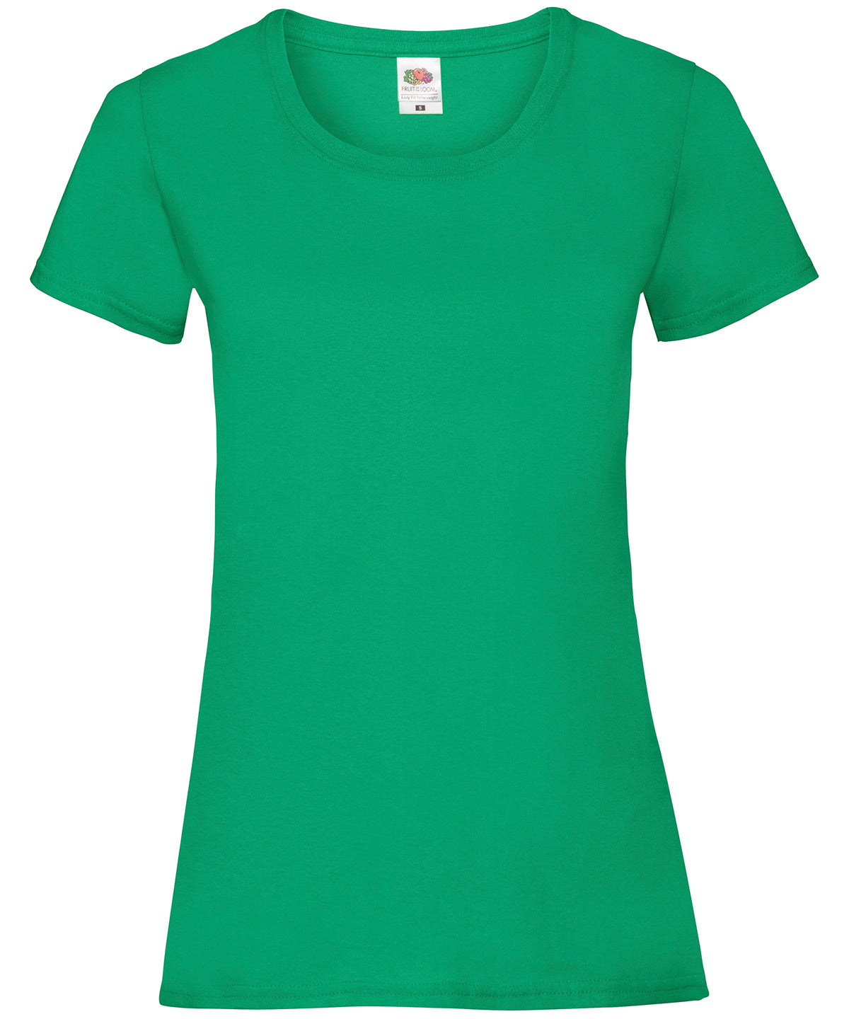 Kelly Green - Women's valueweight T T-Shirts Fruit of the Loom Must Haves, T-Shirts & Vests Schoolwear Centres