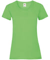 Lime - Women's valueweight T T-Shirts Fruit of the Loom Must Haves, T-Shirts & Vests Schoolwear Centres