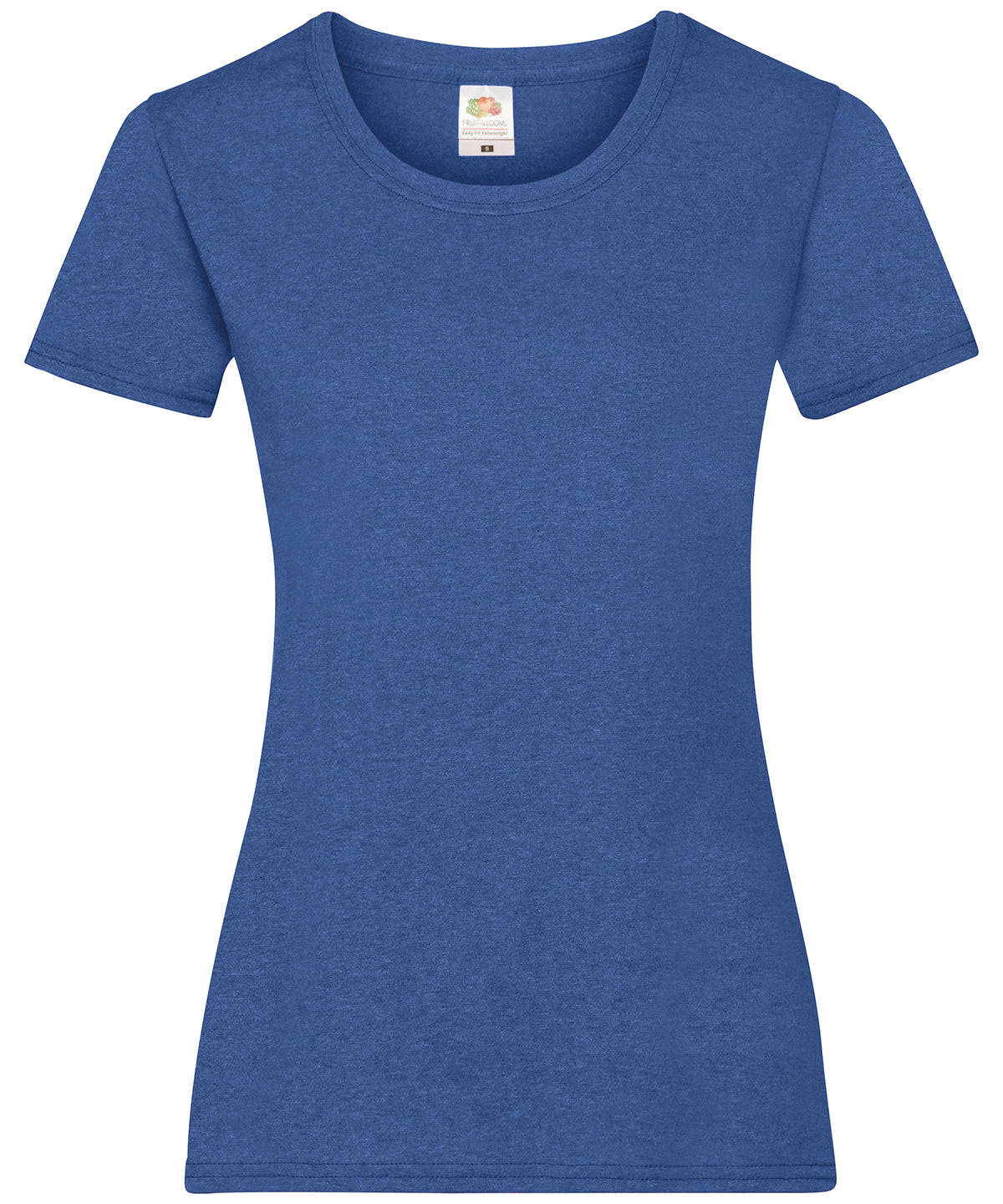 Retro Heather Royal - Women's valueweight T T-Shirts Fruit of the Loom Must Haves, T-Shirts & Vests Schoolwear Centres