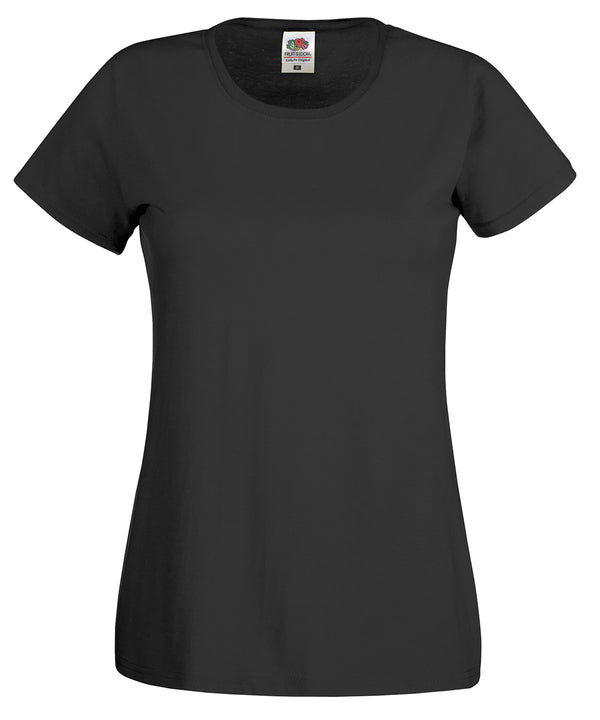 Black - Women's original T T-Shirts Fruit of the Loom Must Haves, T-Shirts & Vests, Women's Fashion Schoolwear Centres