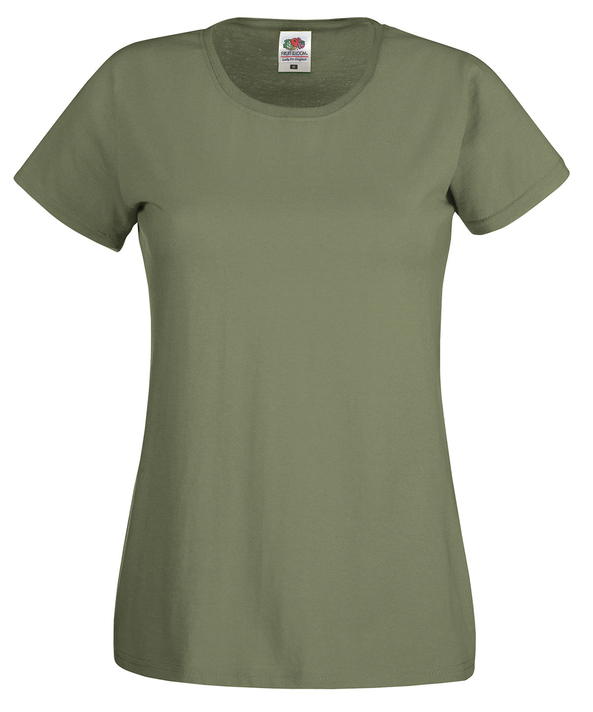 Classic Olive - Women's original T T-Shirts Fruit of the Loom Must Haves, T-Shirts & Vests, Women's Fashion Schoolwear Centres