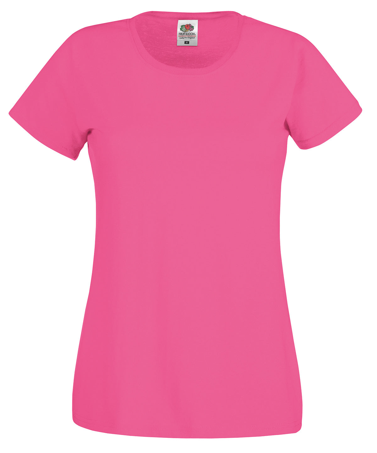 Fuchsia - Women's original T T-Shirts Fruit of the Loom Must Haves, T-Shirts & Vests, Women's Fashion Schoolwear Centres