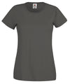 Light Graphite - Women's original T T-Shirts Fruit of the Loom Must Haves, T-Shirts & Vests, Women's Fashion Schoolwear Centres