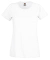 White - Women's original T T-Shirts Fruit of the Loom Must Haves, T-Shirts & Vests, Women's Fashion Schoolwear Centres