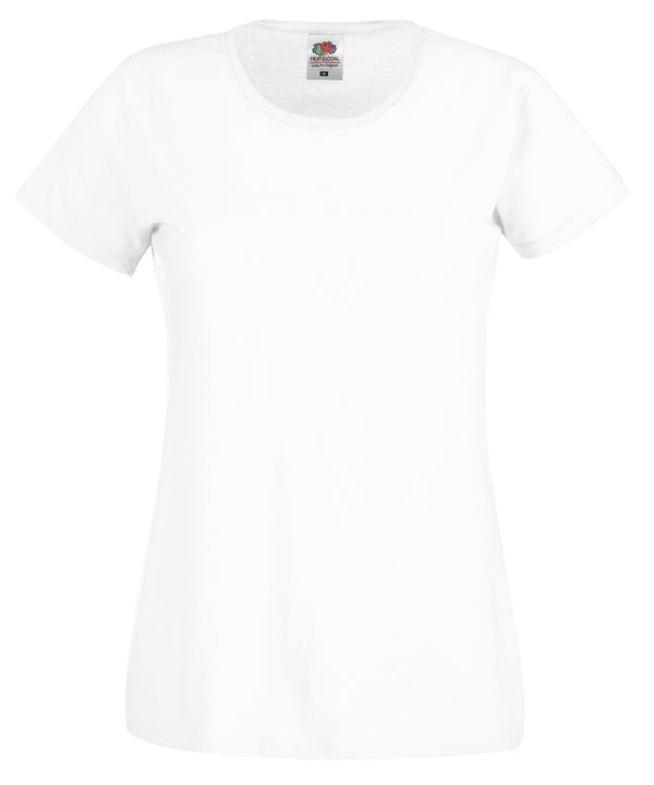 White - Women's original T T-Shirts Fruit of the Loom Must Haves, T-Shirts & Vests, Women's Fashion Schoolwear Centres