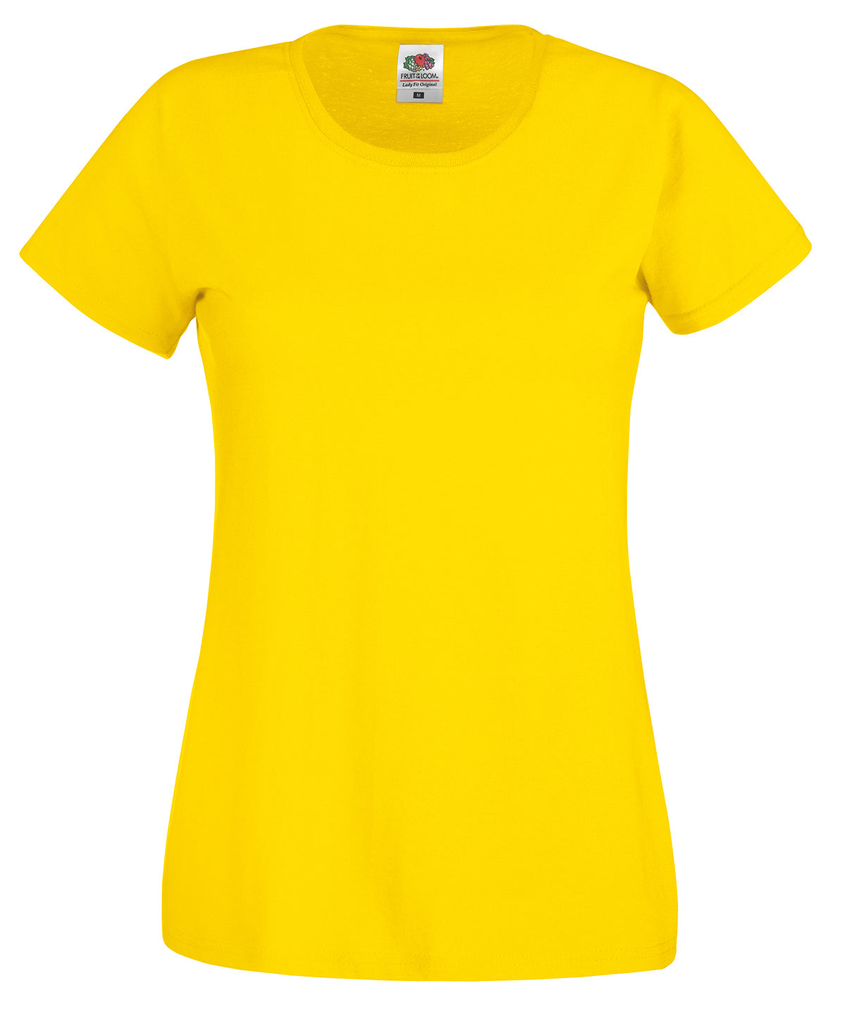 Yellow - Women's original T T-Shirts Fruit of the Loom Must Haves, T-Shirts & Vests, Women's Fashion Schoolwear Centres