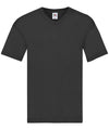 Black* - Original v-neck T T-Shirts Fruit of the Loom Plus Sizes, T-Shirts & Vests Schoolwear Centres