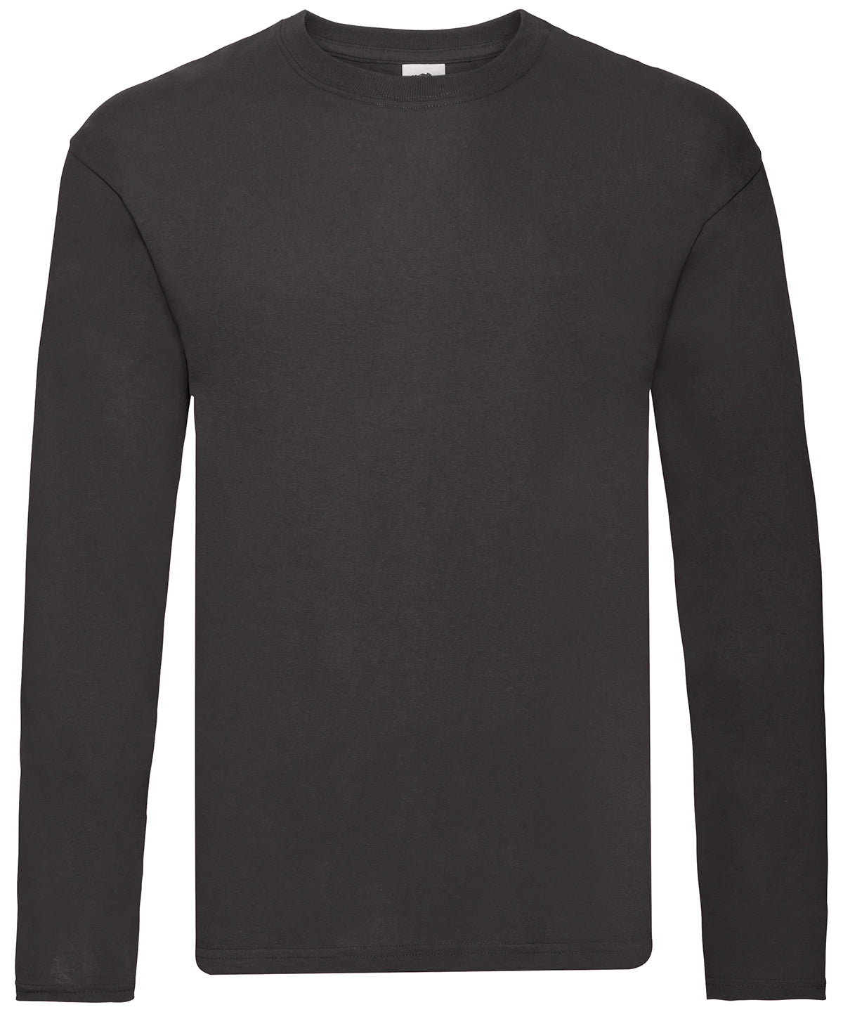 Black* - Original long sleeve T T-Shirts Fruit of the Loom Plus Sizes, Raladeal - Recently Added, T-Shirts & Vests Schoolwear Centres