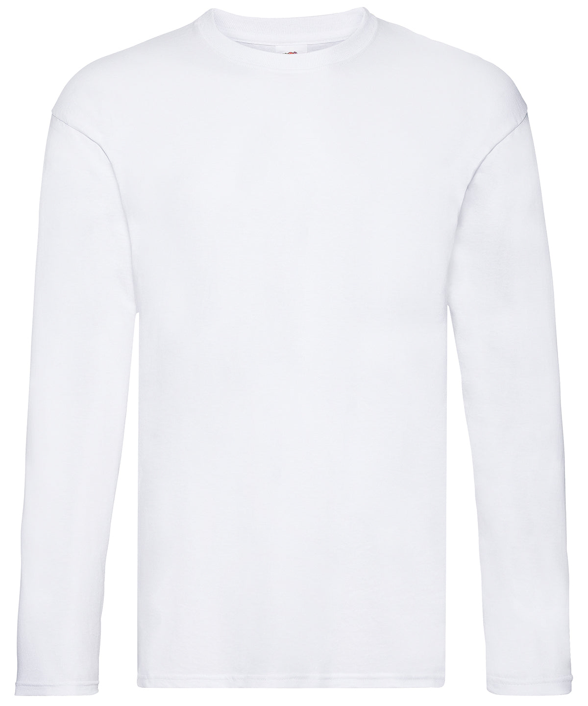 White* - Original long sleeve T T-Shirts Fruit of the Loom Plus Sizes, Raladeal - Recently Added, T-Shirts & Vests Schoolwear Centres