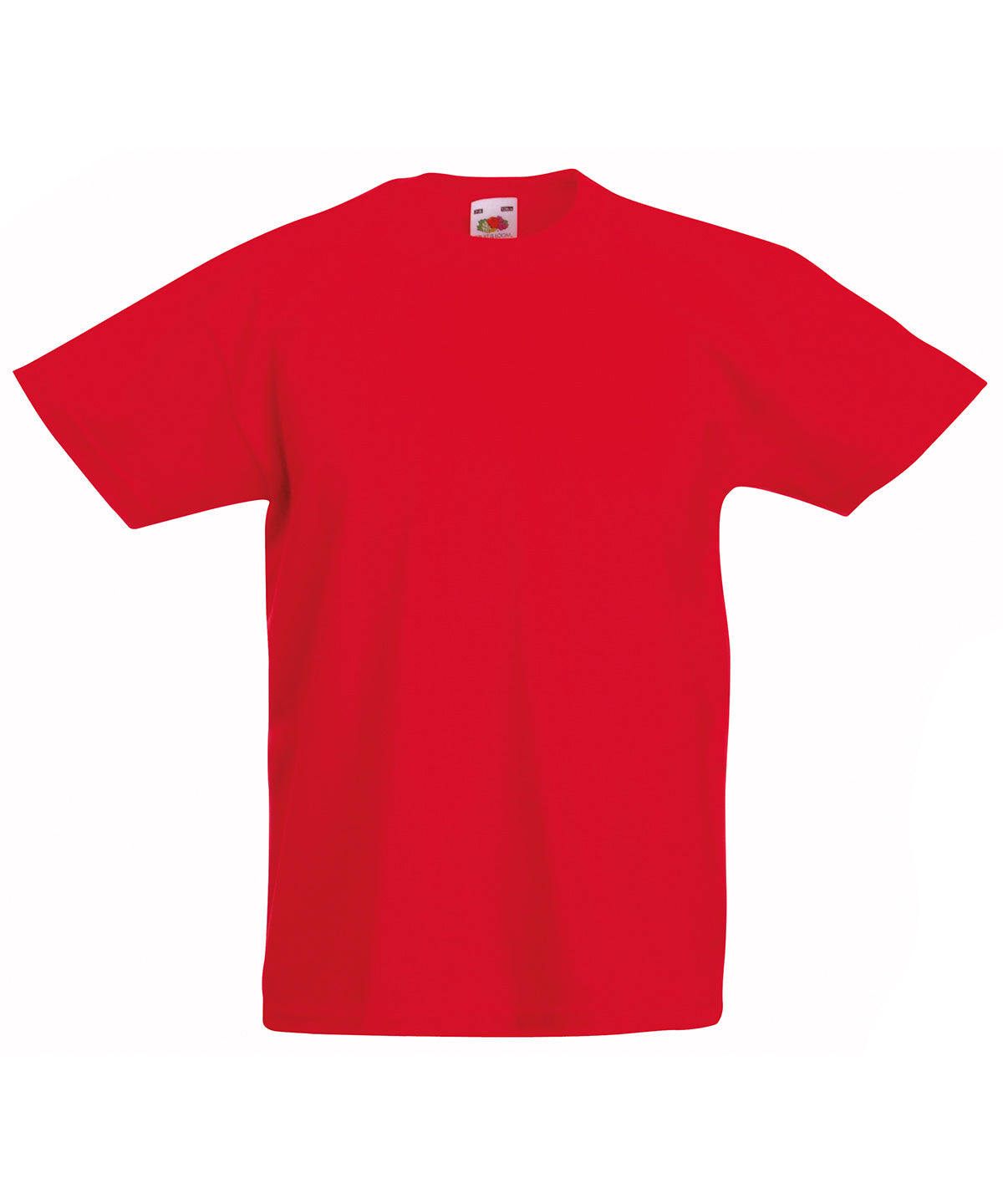 Red - Kids original T T-Shirts Fruit of the Loom Junior, Must Haves, T-Shirts & Vests Schoolwear Centres