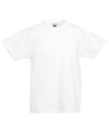 White - Kids original T T-Shirts Fruit of the Loom Junior, Must Haves, T-Shirts & Vests Schoolwear Centres