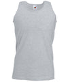 Heather Grey* - Valueweight athletic vest Vests Fruit of the Loom Must Haves, T-Shirts & Vests Schoolwear Centres