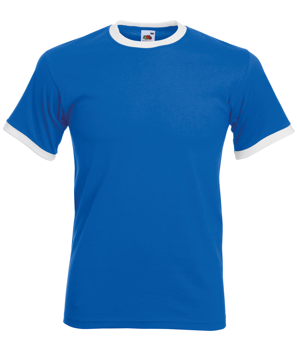 Royal/White - Ringer T T-Shirts Fruit of the Loom Must Haves, T-Shirts & Vests Schoolwear Centres