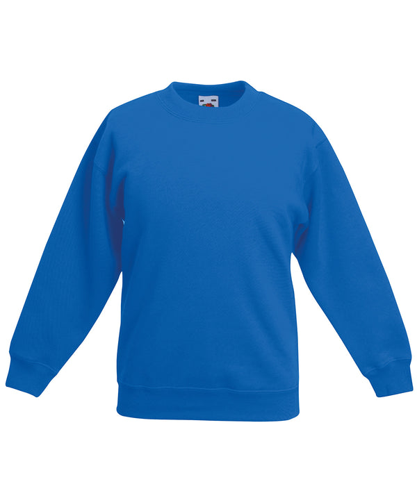 Royal Blue - Kids classic set-in sweatshirt Sweatshirts Fruit of the Loom Back to Education, Junior, Must Haves, Sweatshirts Schoolwear Centres